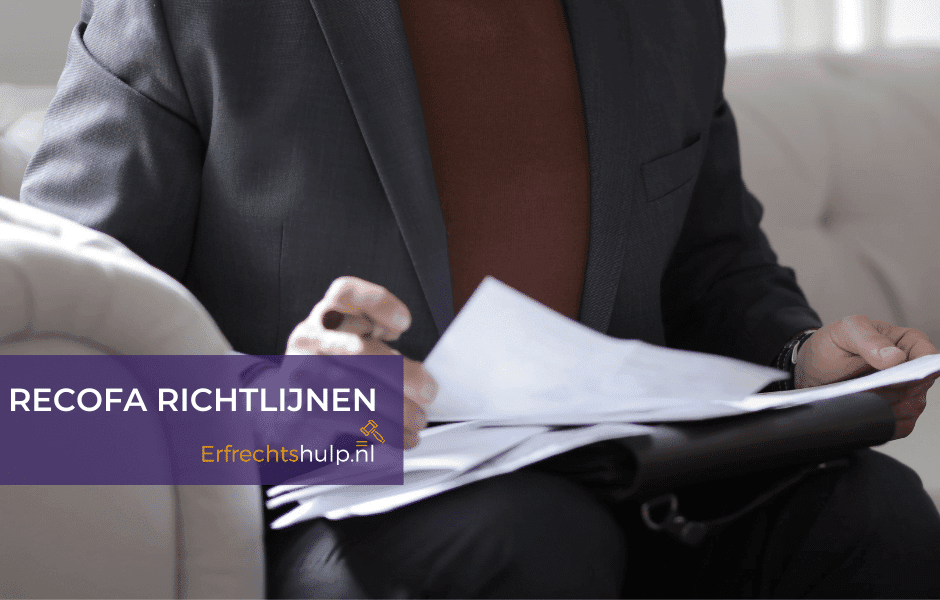 Recofa richtlijnen